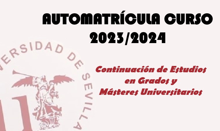 AUTOMATRÍCULA CURSO 2023/2024