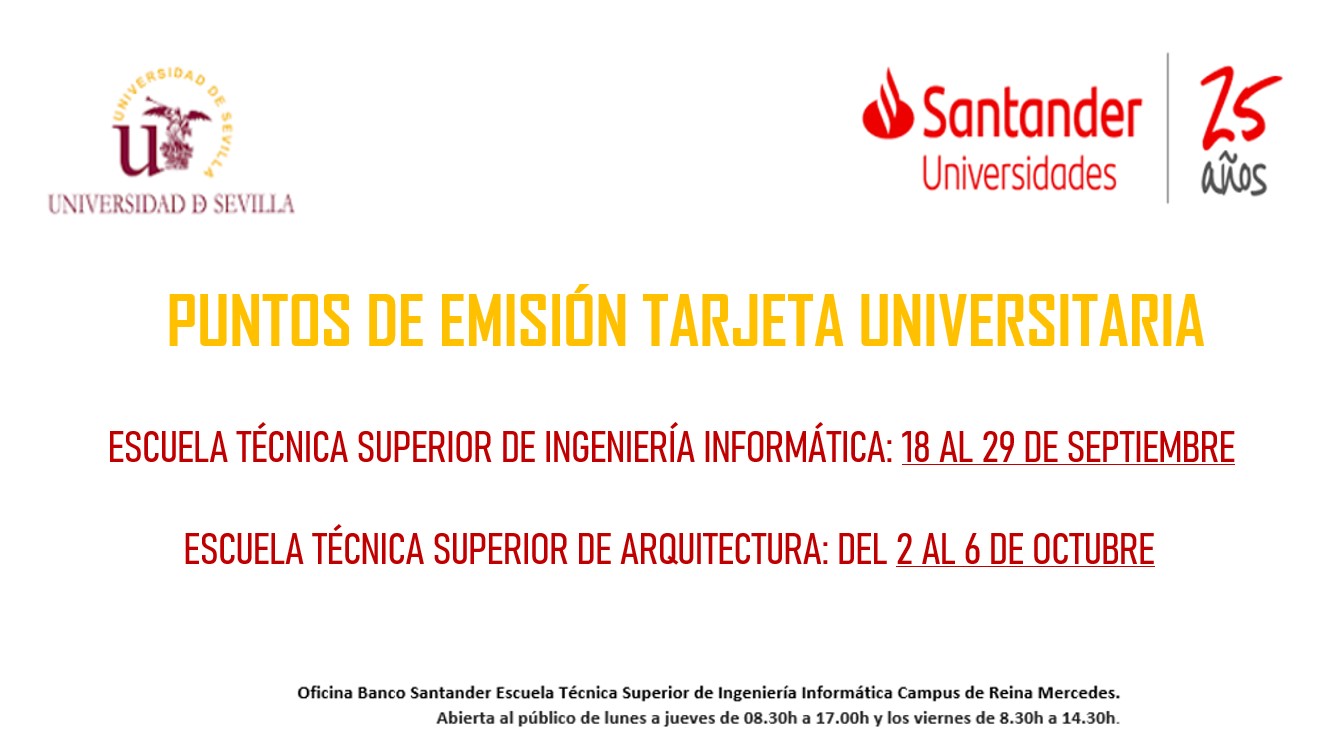 EMISIÓN TARJETA UNIVERSITARIA