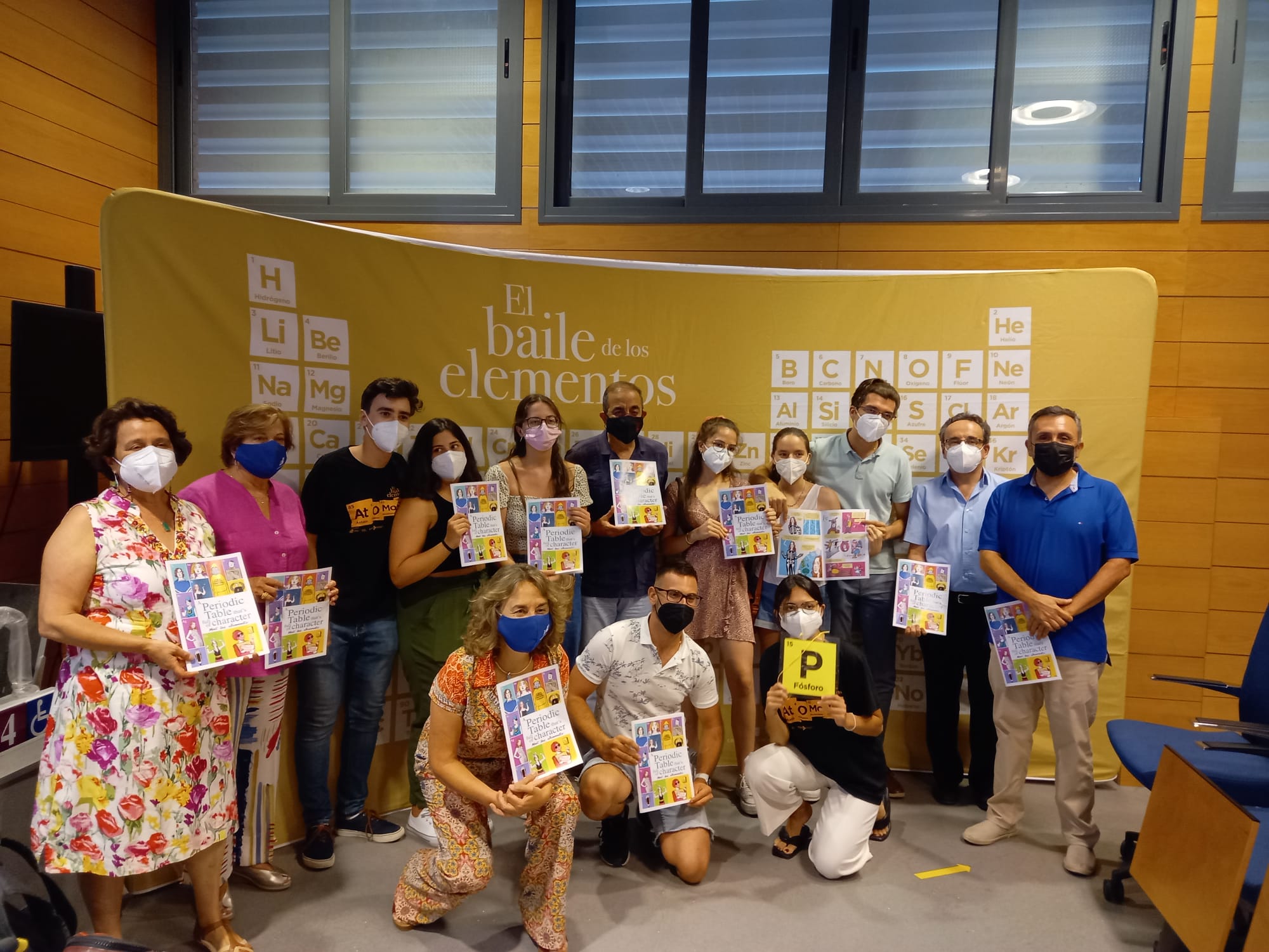 Clausura "Una tabla periódica con mucha vida"