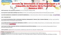 Jornada de orientación al emprendimiento y la búsqueda de Empleo de la Facultad de Química 2021