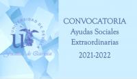 AYUDAS SOCIALES EXTRAORDINARIAS Curso 2021-2022