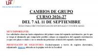 SOLICITUD CAMBIO DE GRUPO