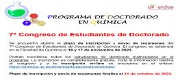 7º CONGRESO DE ESTUDIANTES DE DOCTORADO